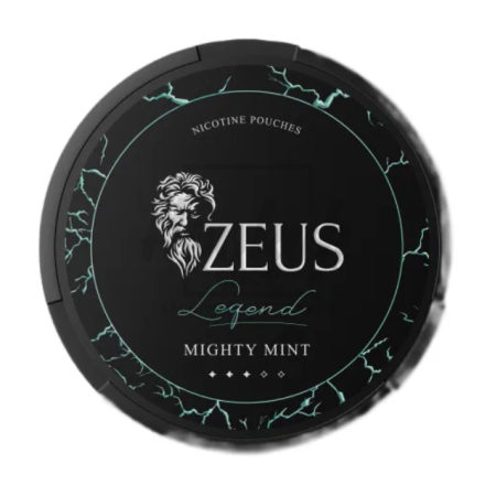 Снюс Zeus Legend Mighty Mint 50mg/g 10g (Мощная Мята)