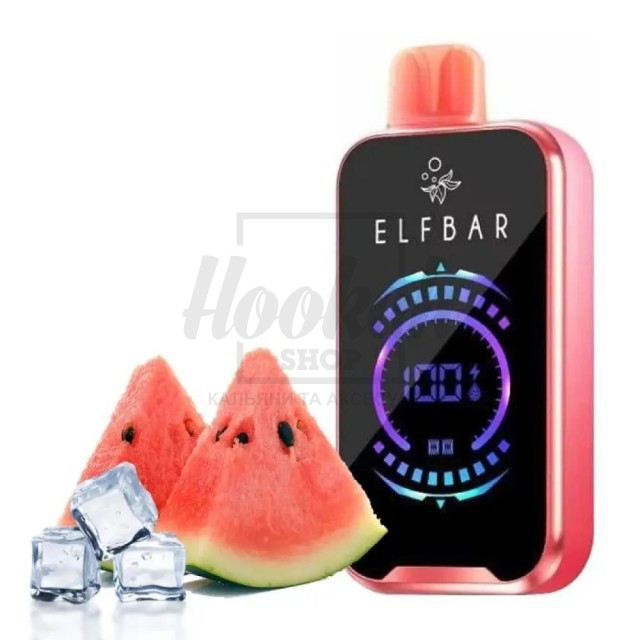 Електронна сигарета Elf Bar FS18000 Watermelon Ice (Кавун Лід)