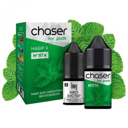 Рідина Набір Chaser М'ята 30мол 5%