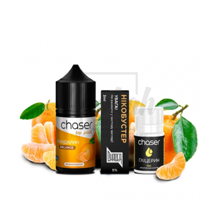 Жидкость Набор Chaser Мандарин 10мл 5%