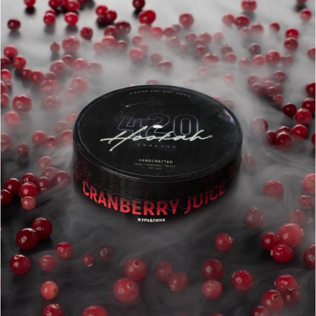 Тютюн 4:20 Cranberry Juice (Журавлинний Сік) 100 гр