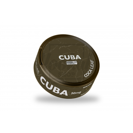 Снюс Cuba Black Coca Leaf 43 mg/pouch 66 mg/g (Сладкая Кока)