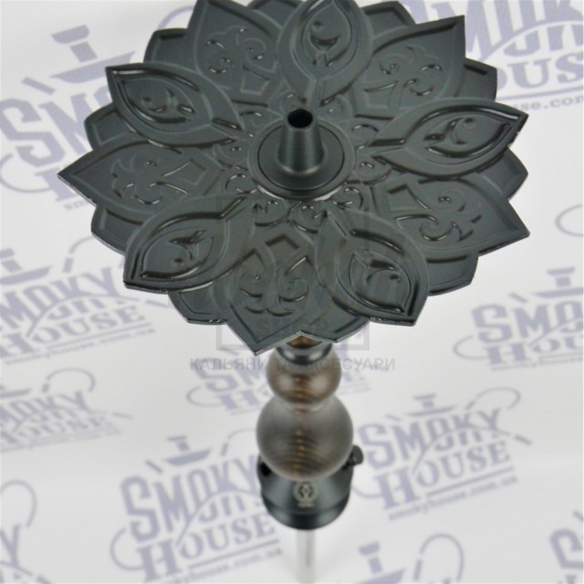 Шахта для кальяна Karma 0.0 Dark Brown темно-коричневая + Блюдце