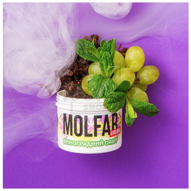 Табак Molfar Virginia Line Виноградний Орбіт (Виноградная Жвачка) 100 гр