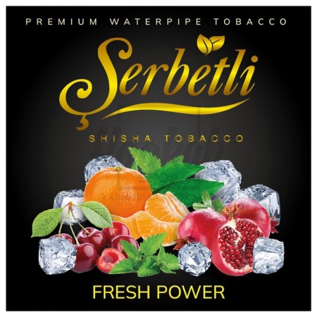 Табак Serbetli Fresh Power (Жвачка Лед Мята) 500 грамм