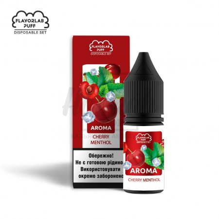 Жидкость Набор Flavorlab Puff Cherry Mentol (Вишня Ментол) 10мл 5%