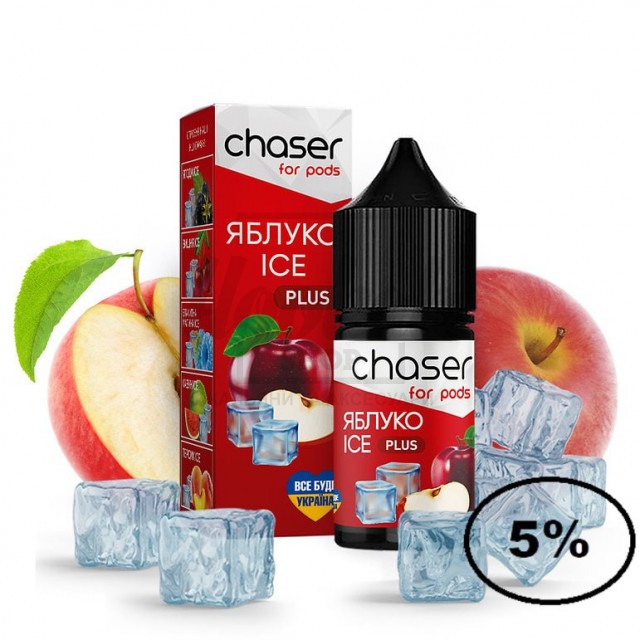 Жидкость Chaser Яблоко Лёд 30мл 5%