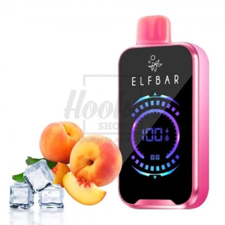 Электронная сигарета Elf Bar FS18000 Peach Ice (Персик Лед)