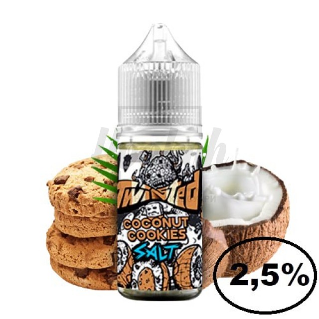 Рідина Twisted Coconut Cookie (Кокосове Печиво) 30мл 2,5%