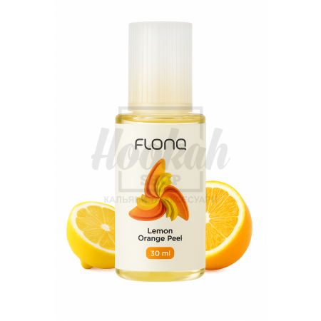 Жидкость Flonq Liquid Lemon Orange Peel (Лимонно-Апельсиновая Цедра) 30мл 5%