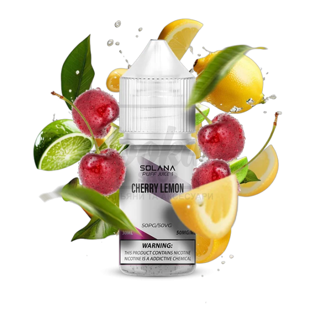 Жидкость SOLANA LIQUID - Cherry Lemon (Вишня Лимон) 30мл 5%