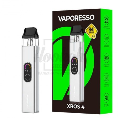 Багаторазова Pod-система Vaporesso XROS 4 Silver