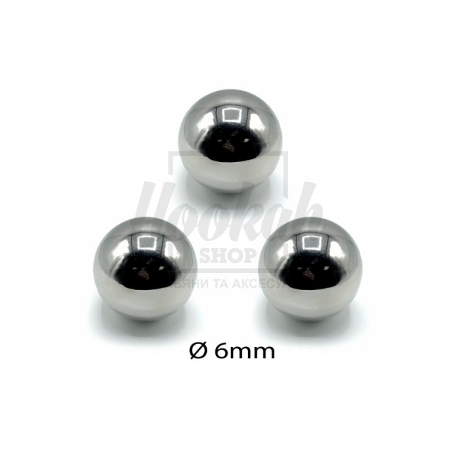 Шарик Клапана Продувки Нержавейка 6 мм