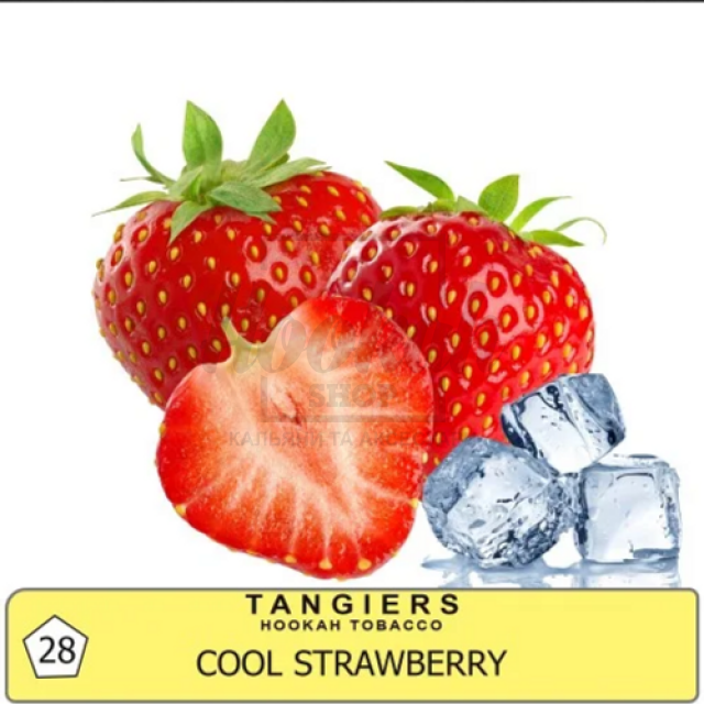 Табак Tangiers Noir Cool Strawberry №28 (Холодная Клубника) 250гр