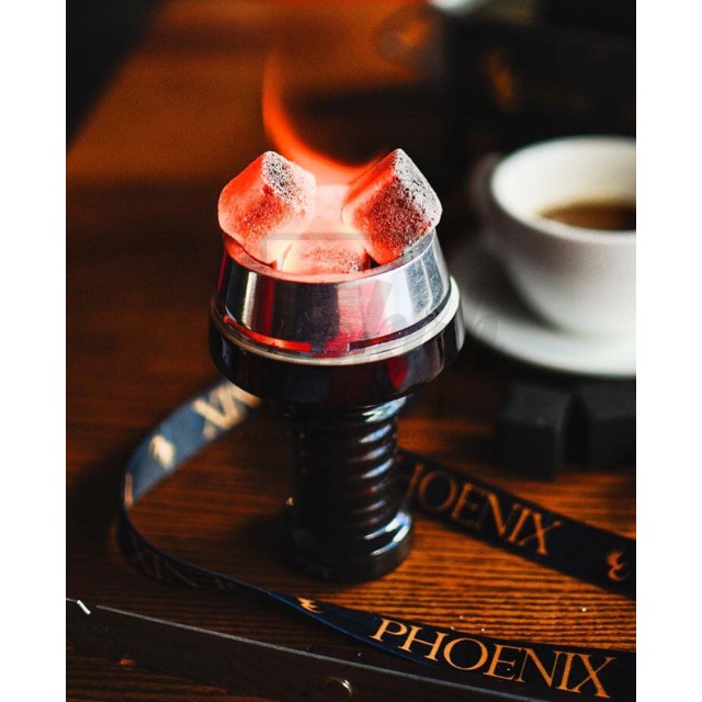 Вугілля кокосове Phoenix (Фенікс) 1 кг 72 кубики без коробки