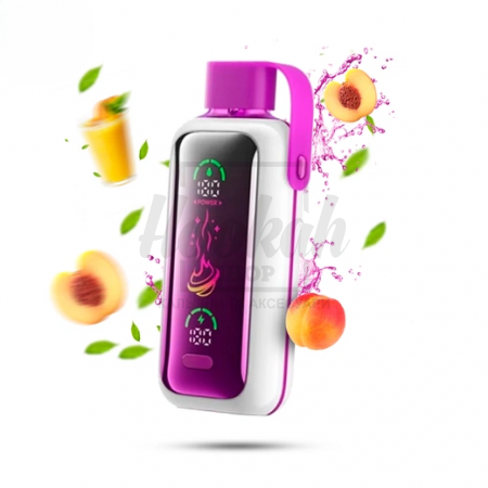 Электронная сигарета Vozol Star 20000 Juice Peach Ice (Сочный Персик Лёд)