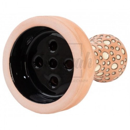 Чаша Etna Katana Dot Glaze Coral