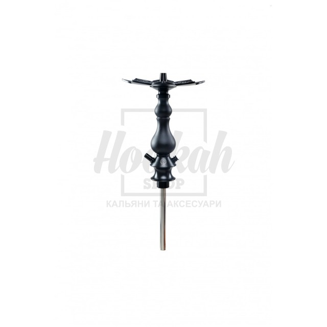 Шахта для кальяна Karma 0.1 BLACK черная + блюдце