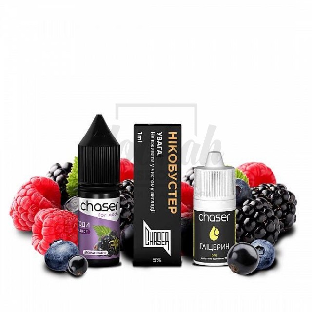 Жидкость Набор Chaser Ягоды 10мл 5%