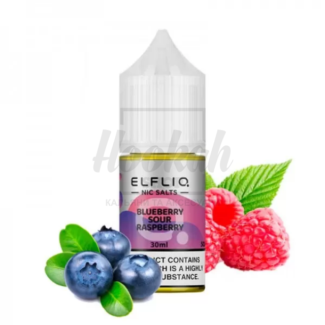 Жидкость Elf Liq Blueberry Sour Raspberry (черника кислая малина) 30мл 5%