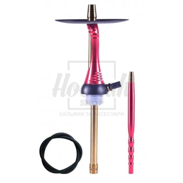 Кальян Alpha Hookah Model S Replica - Комплект  Красный