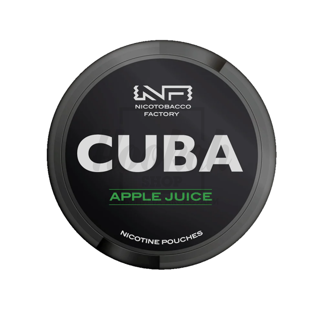 Снюс Cuba Black Juice 43 mg/pouch 66 mg/g (Яблучний Сік)