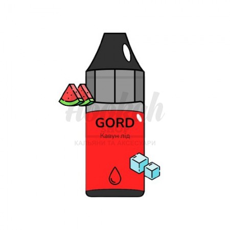Жидкость Gord Watermelon Ice (Арбуз Лёд) 30мл 5%