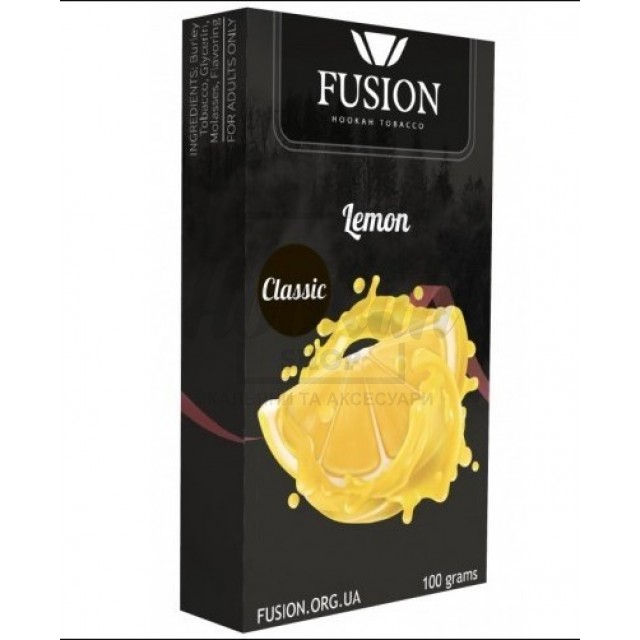 Табак Fusion Classic Lemon (Лимон) 100 гр