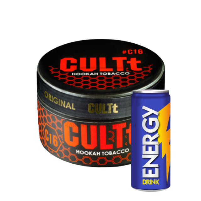 Табак CULT C16 Energy Drink (Энергетик) 100 гр