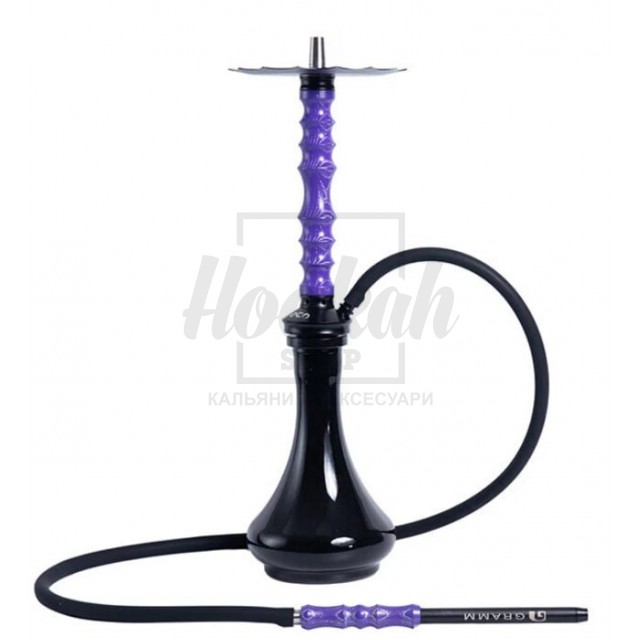 Кальян Gramm ECO Mini Black'n'Purple чорно-фіолетовий