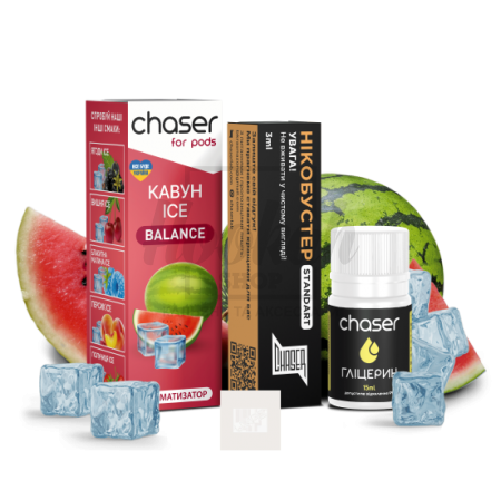 Рідина Набір Chaser Кавун Лід 30мл 5%