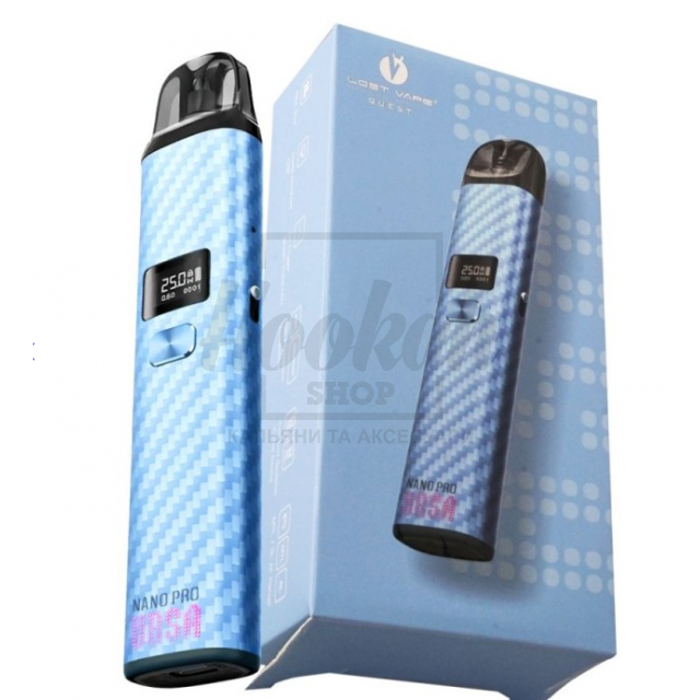 Pod-система Lost Vape Ursa Pro POD Kit Blue Carbon