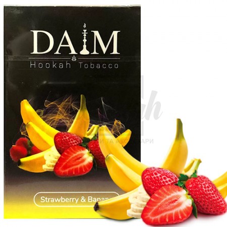Табак Daim Strawberry & Banana (Клубника Банан) 50 гр