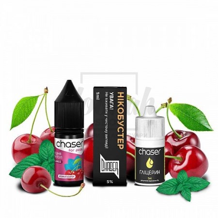Жидкость Набор Chaser Вишня Ментол 10мл 5%
