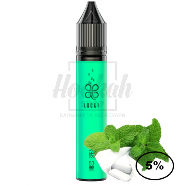 Жидкость Lucky Spearmint (мятная жвачка) 5% 30мл