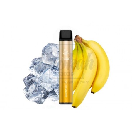 Электронная сигарета Elf Bar 1500 Ultra Banana Ice (Банан Лед)