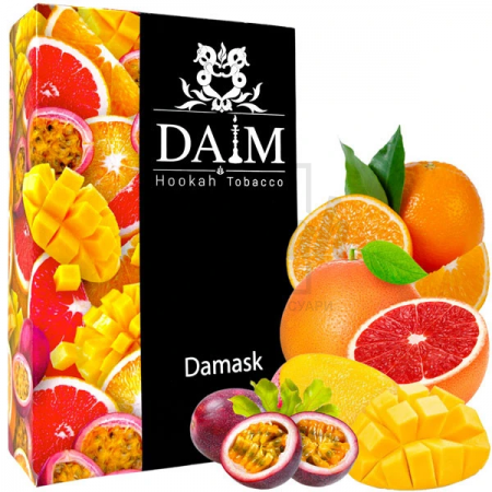 Тютюн Daim Damask (Апельсин Грейпфрут Манго Маракуя) 50гр