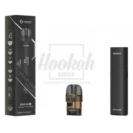 Багаторазова Pod-система Vaal Evio M PRO Carbon Fiber Black