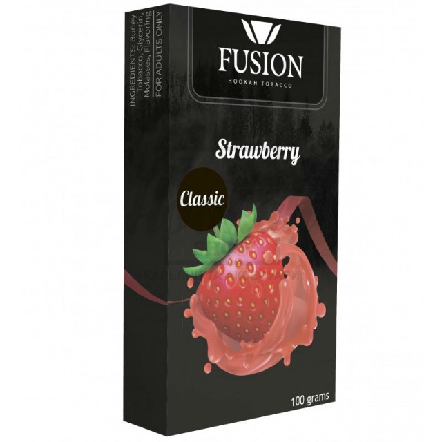 Табак Fusion Classic Strawberry (Клубника) 100 гр