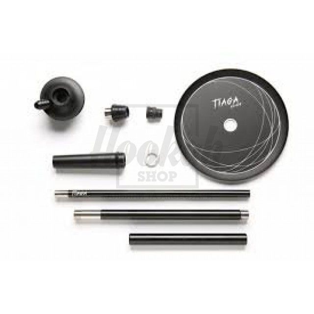 Кальян Tiaga Hookah IRIS Black (полный комплект)