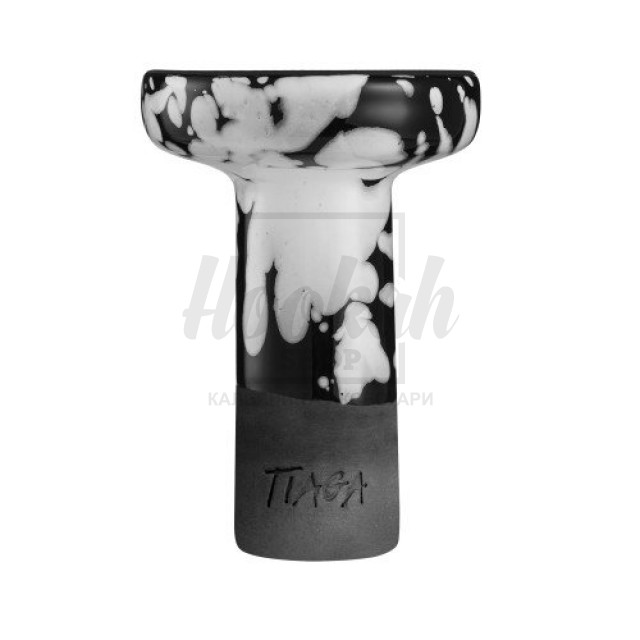 Чаша Tiaga Drops Black-White