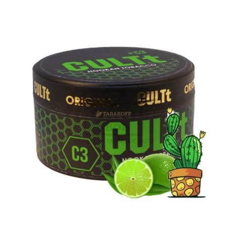 Табак CULT C03 Cactus Lime (Кактус Лайм) 100 гр