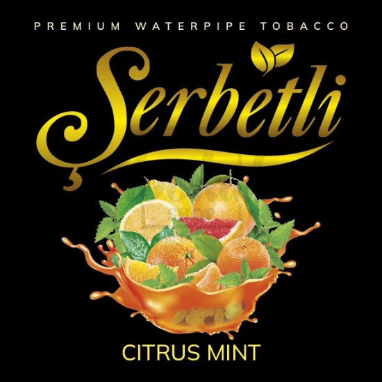Табак Serbetli Citrus Mint (Апельсин Лимон Грейпфрут Мандарин Мята) 100 гр