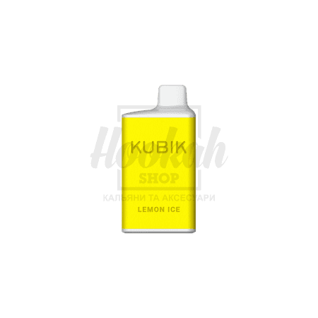 Электронная сигарета Kubik Max 6000 Lemon Ice (Лимон Лед)
