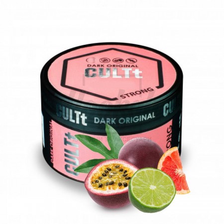 Табак CULT Strong DS43 Gruf (Маракуйя Лайм Грейпфрут) 100 гр