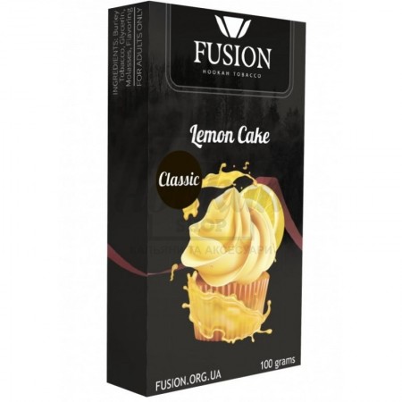 Табак Fusion Classic Lemon Cake (Лимонный Пирог) 100 гр