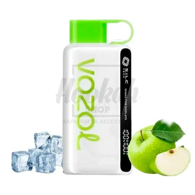 Електронна сигарета Vozol 12000 Sour Apple Ice (Кисле Яблуко Лід)