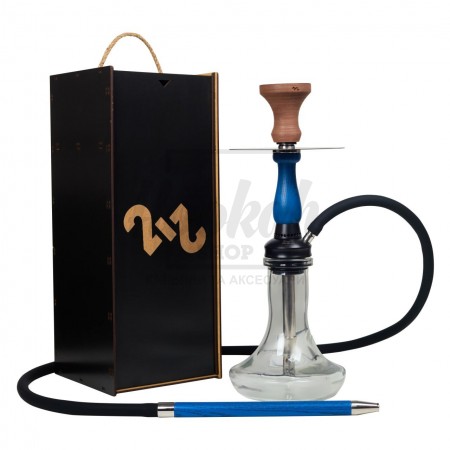 Кальян 2х2 Hookah Pixel Blue