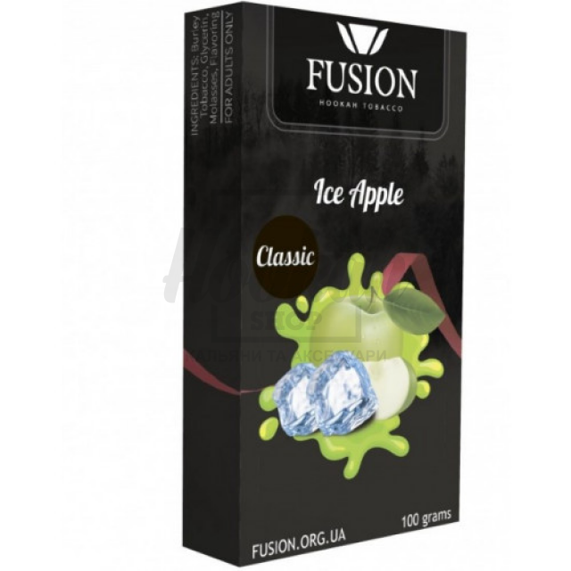 Тютюн Fusion Medium Ice Apple (Лід Яблуко) 100 гр