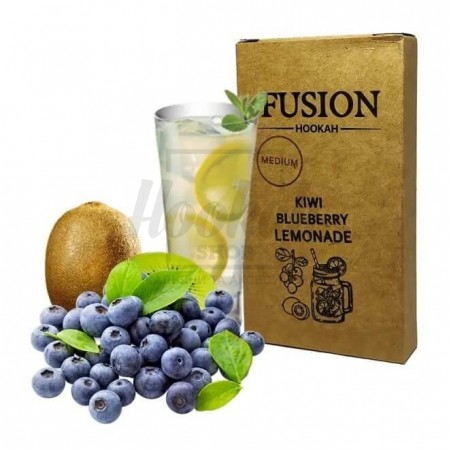 Тютюн Fusion Medium Lemon Kiwi Blueberry (Лимон Ківі Лохина) 100 гр